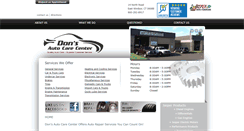 Desktop Screenshot of donsautocarecenter.com